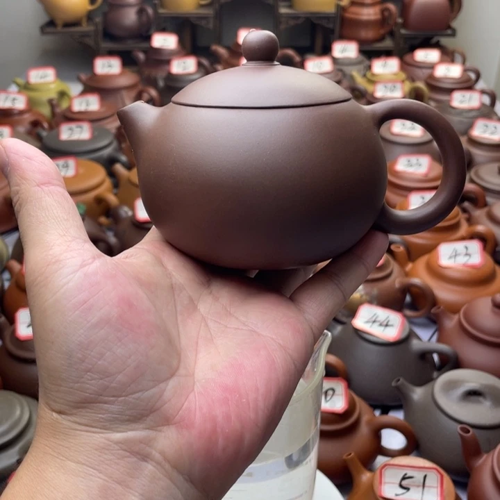 茶壶紫砂宜兴紫砂半手工