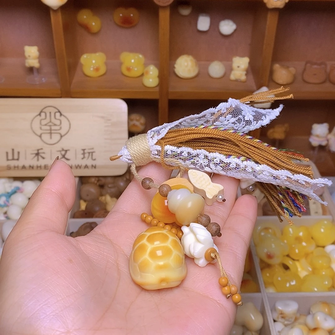 宝***鹿吊坠猴头核桃爱心狐狸提溜富甲焦糖玛奇朵