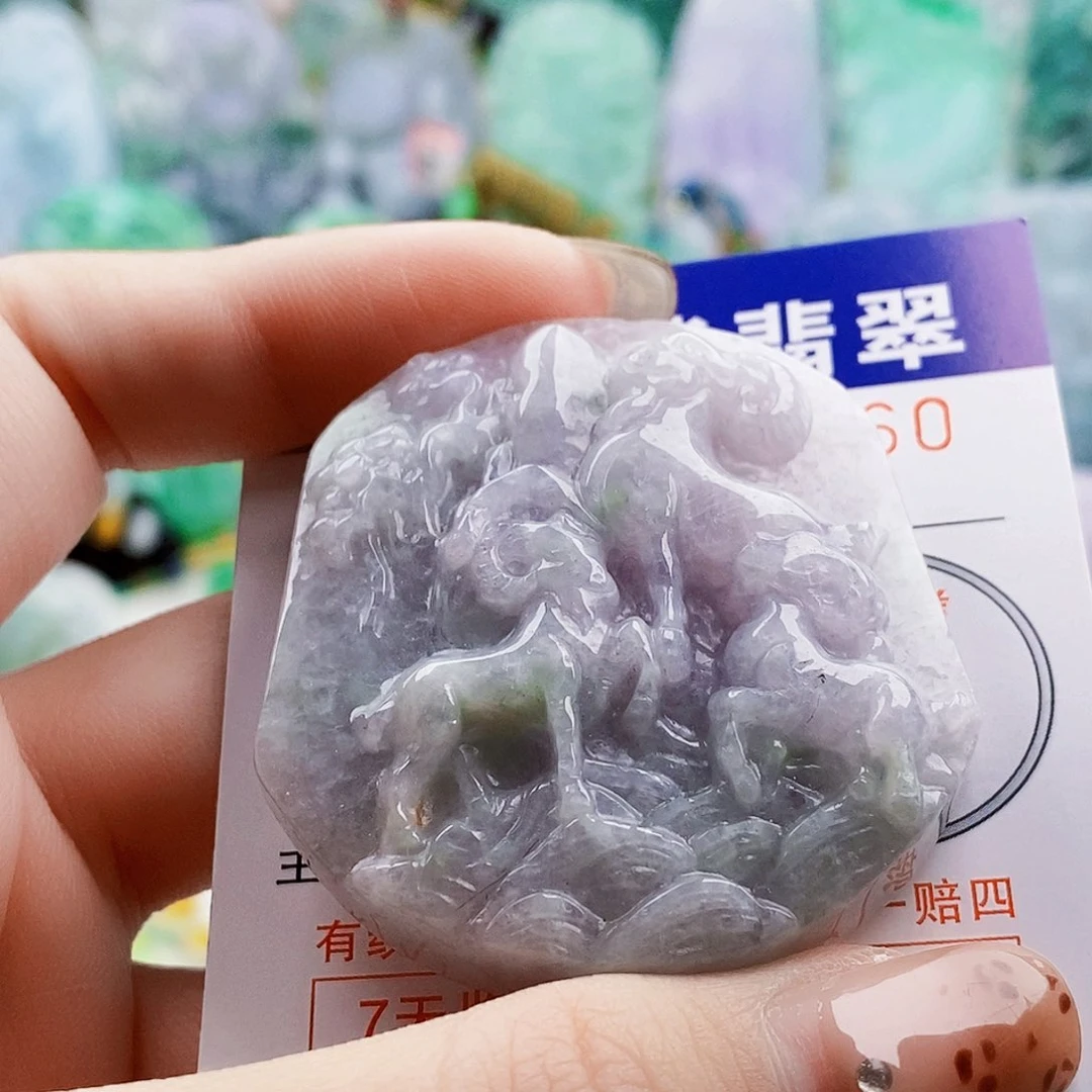 吊坠(不含链)未镶嵌翡翠
