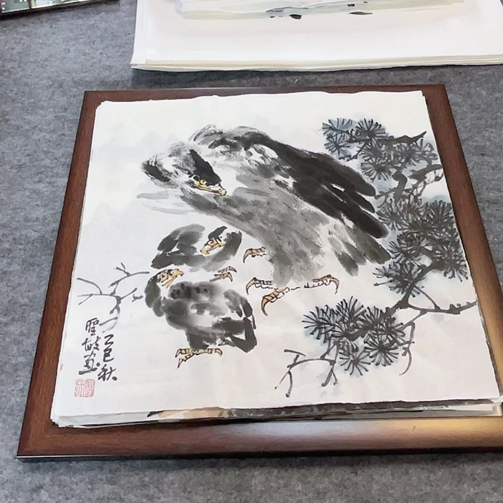 国画张圣敏先生纯手绘作品