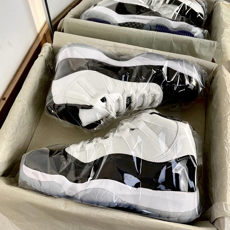 【WOH！顶奢】官方正品aj11篮球男鞋2025新款康扣大魔王运动跑鞋男女