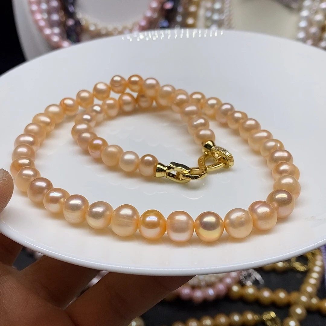 淡水珍珠未镶嵌颈饰