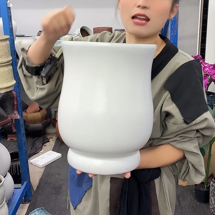 23×30 -粗陶花盆有孔-买买买