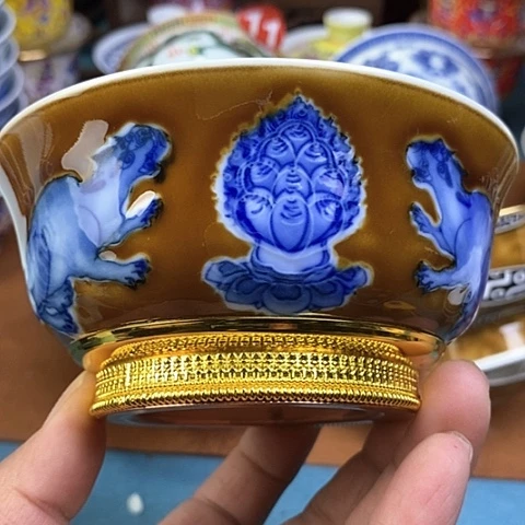 景德镇陶瓷藏式茶碗