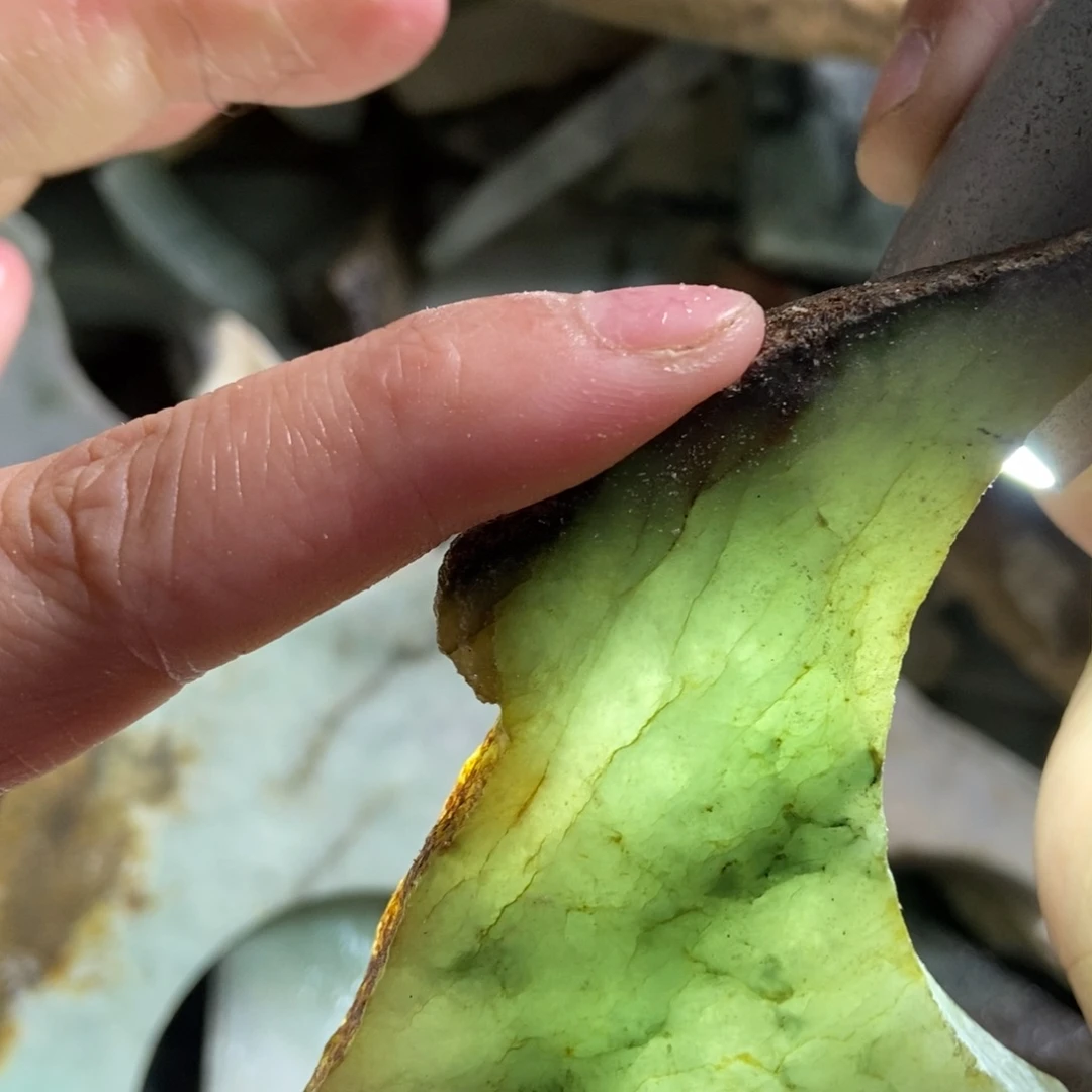 翡翠未镶嵌挂件天然翡翠