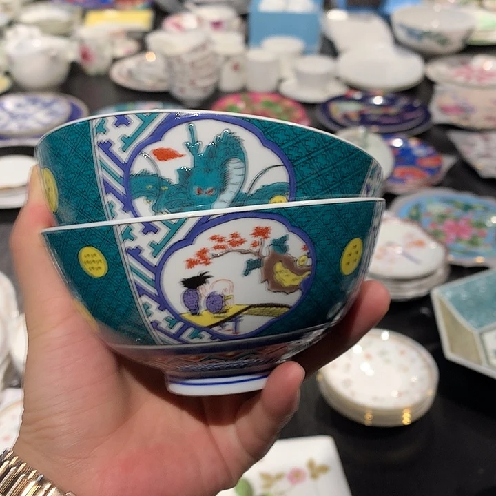 瓷片两个碗两个碗