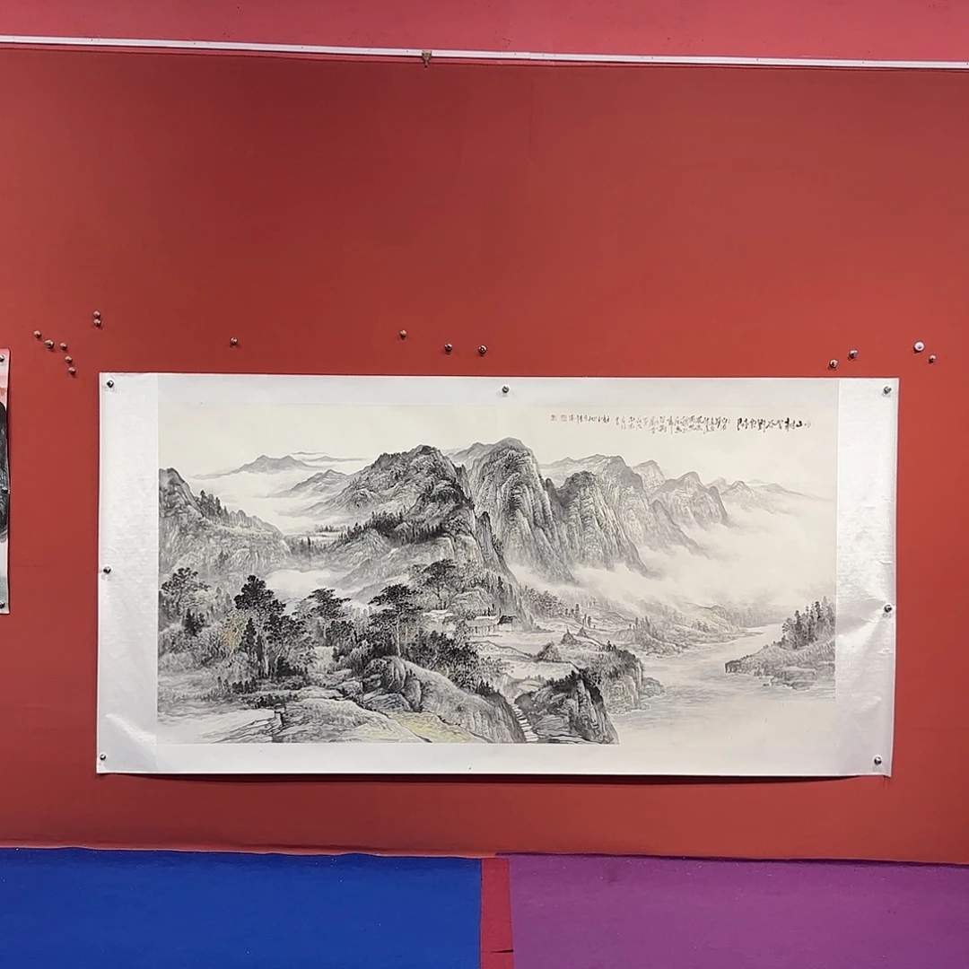 用***1国画李川浦画家作品