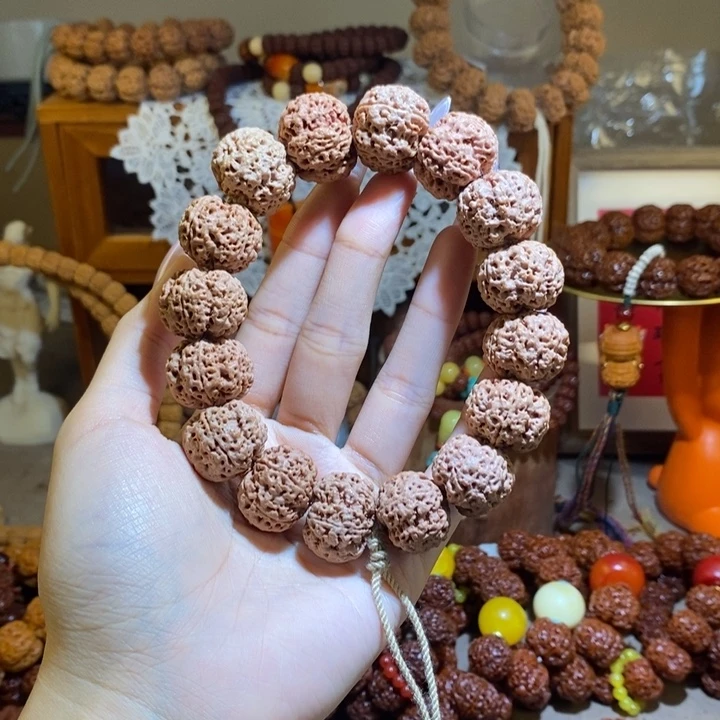 天***轩金刚菩提手串215院系肉矮桩高货一物