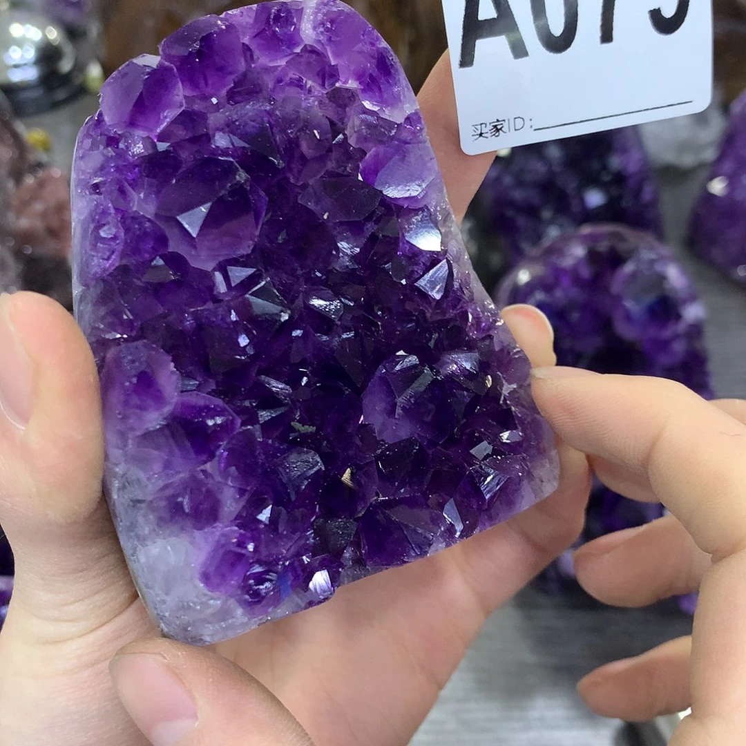 紫晶珠宝半成品未镶嵌079