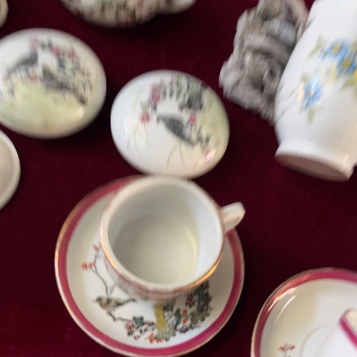 旭***阳瓷手柄款景德镇陶瓷粉彩