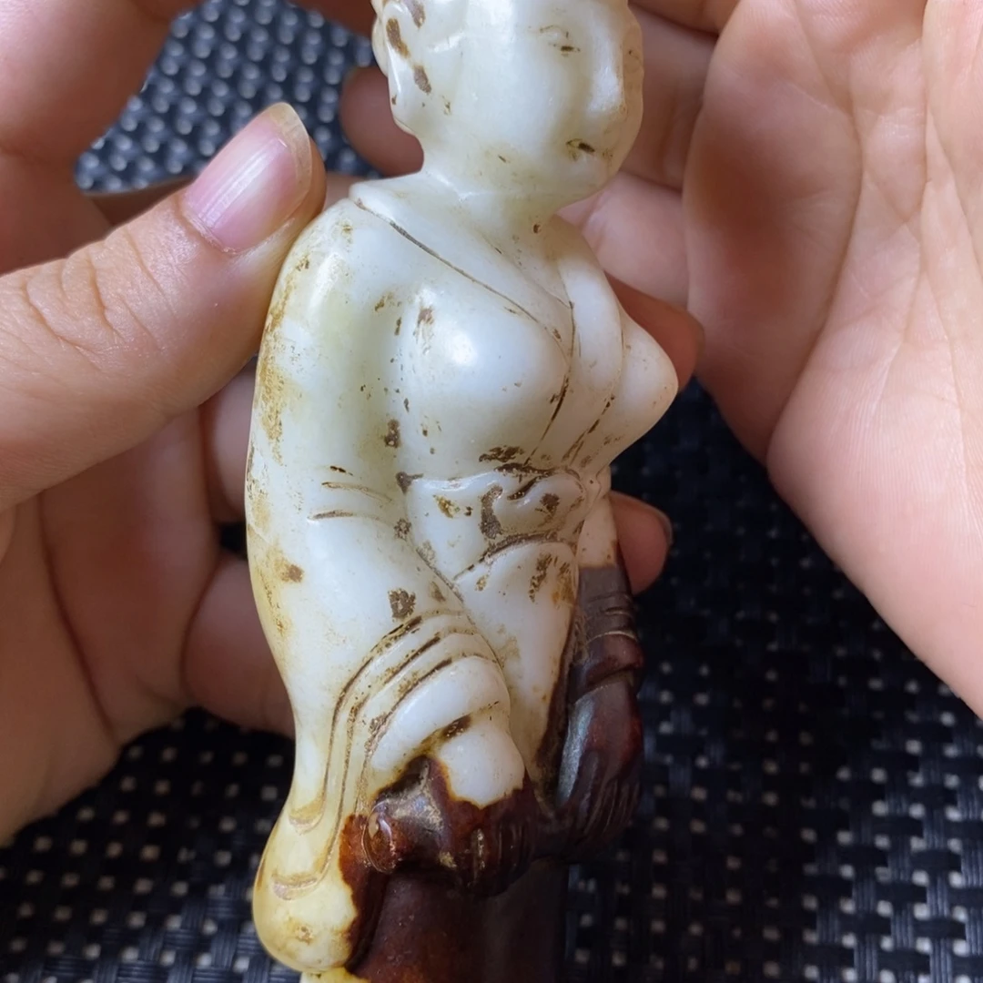 诚***仁吊坠白玉菩提摆件