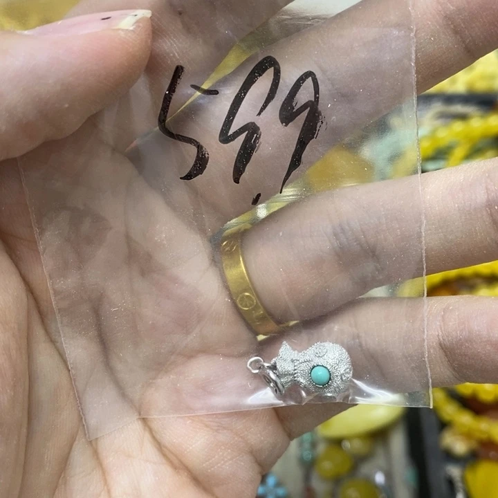 蜜蜡银S925镶嵌裸石多样性发货