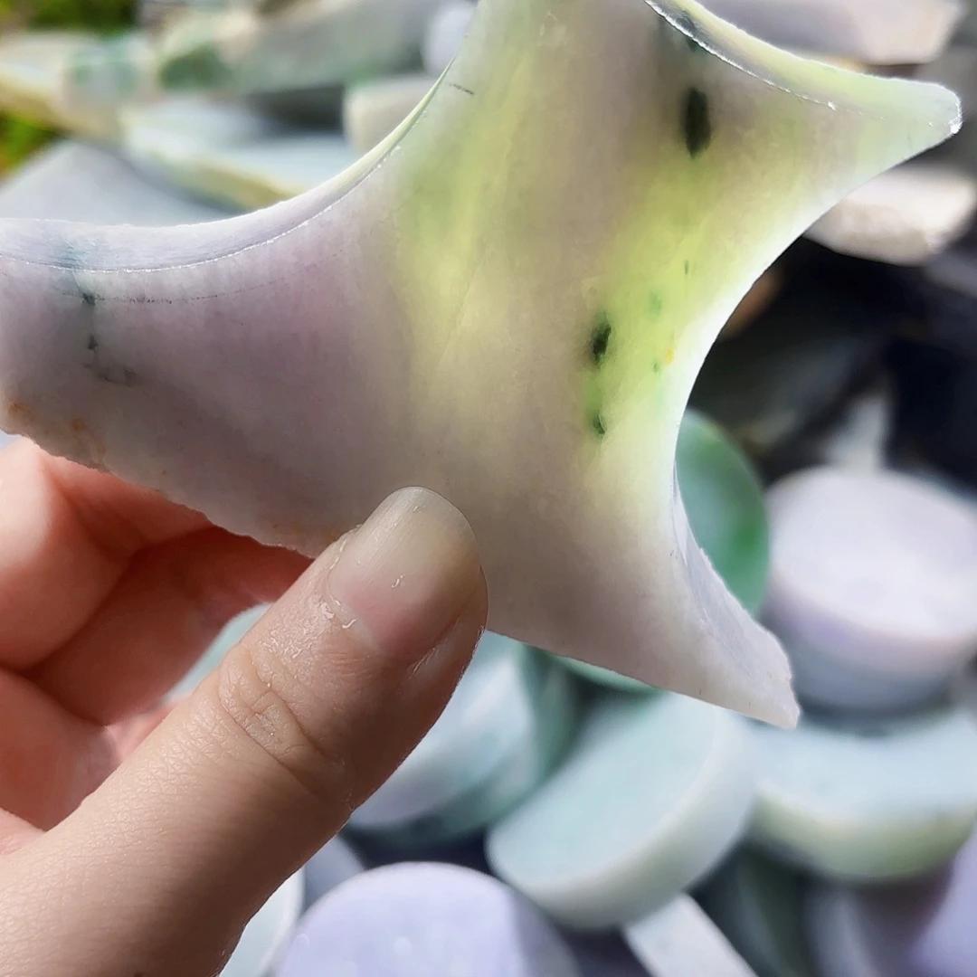 翡翠未镶嵌颈饰翡翠A货丹