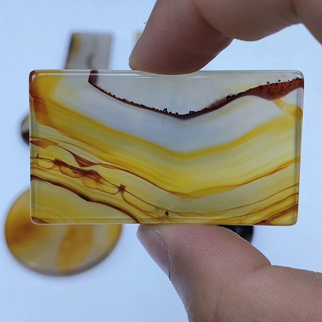 玛瑙/玉髓未镶嵌珠宝半成品