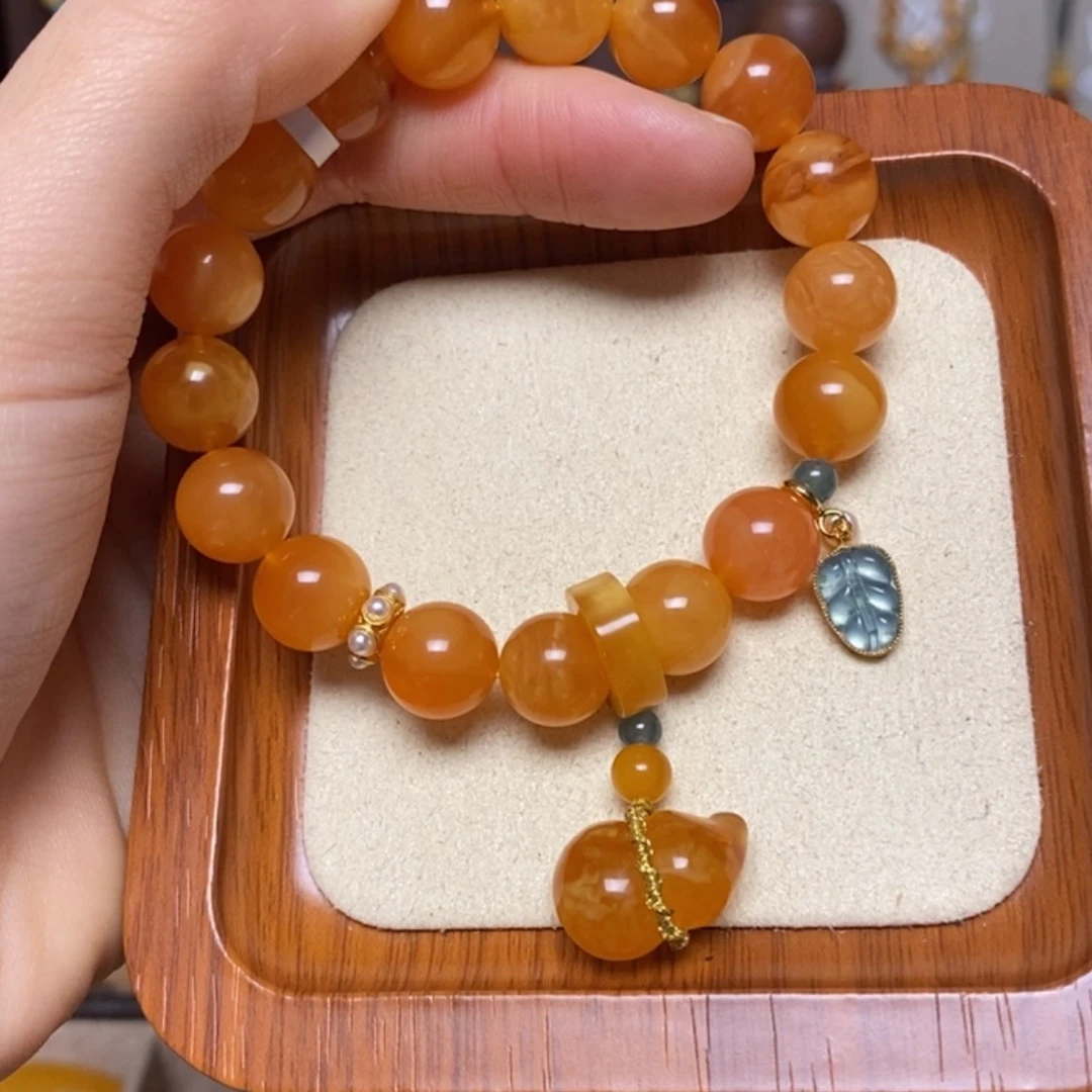 【闪购商品】手链蜜蜡未镶嵌手串