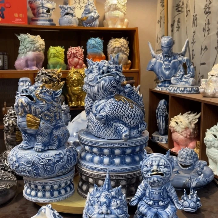 绥***业瓷片摆件111111111111