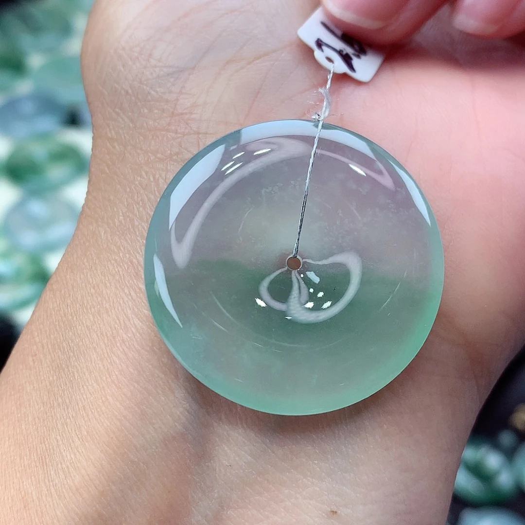 颈饰未镶嵌翡翠编号54尺寸31-5.4