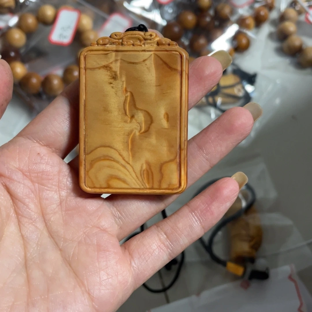 风***色柏木（崖柏）无事牌处理