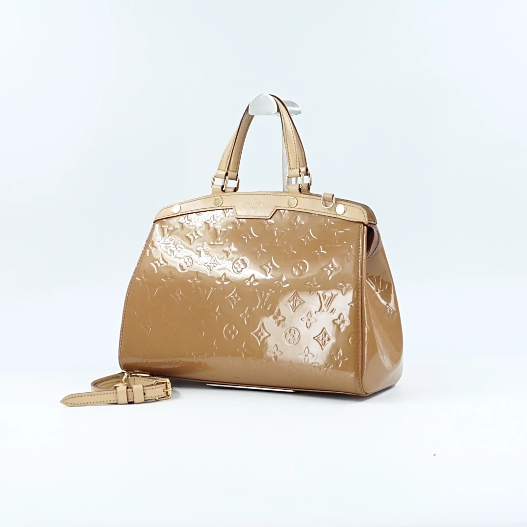 95新 LouisVuitton/路易威登 漆皮医生手提单肩包JK61693