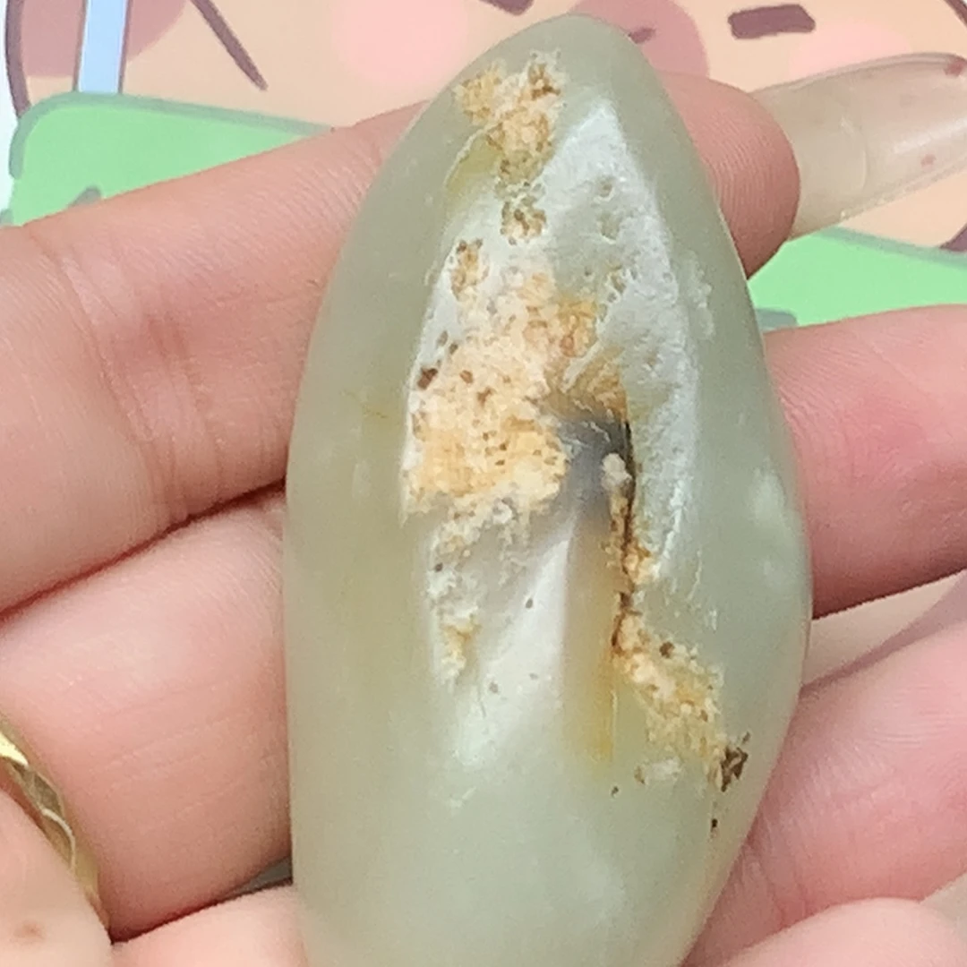 @***闭和田玉未镶嵌颈饰