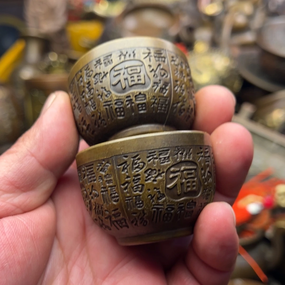 茶壶香炉铜器摆件