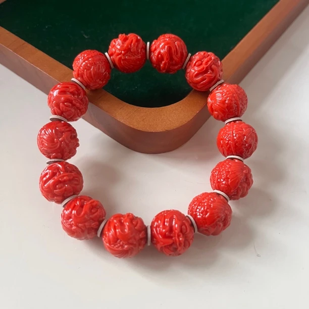 红色 貔貅 手链