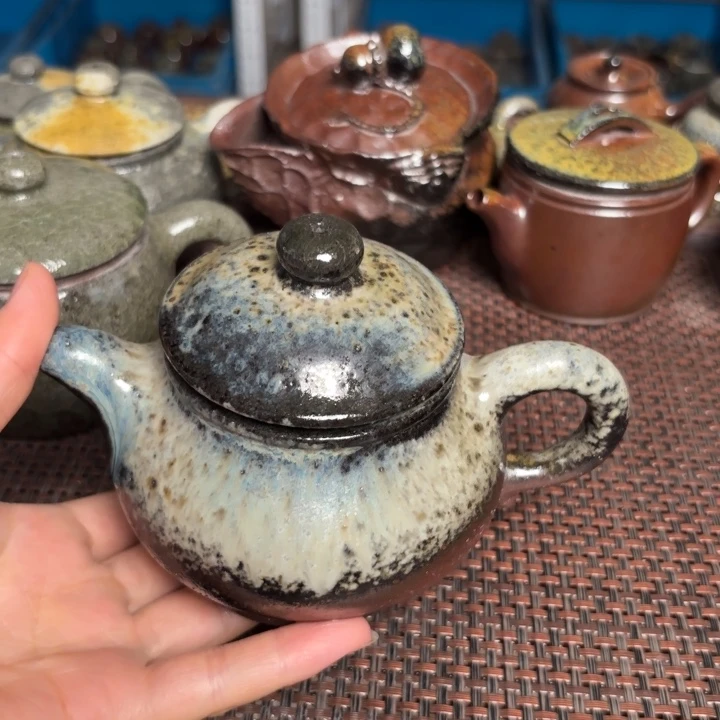 茶杯紫砂敞口冷色260
