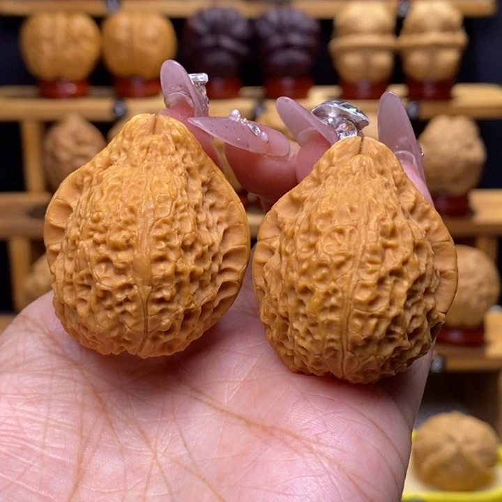 把件文玩核桃宝月护嘴39号38尺