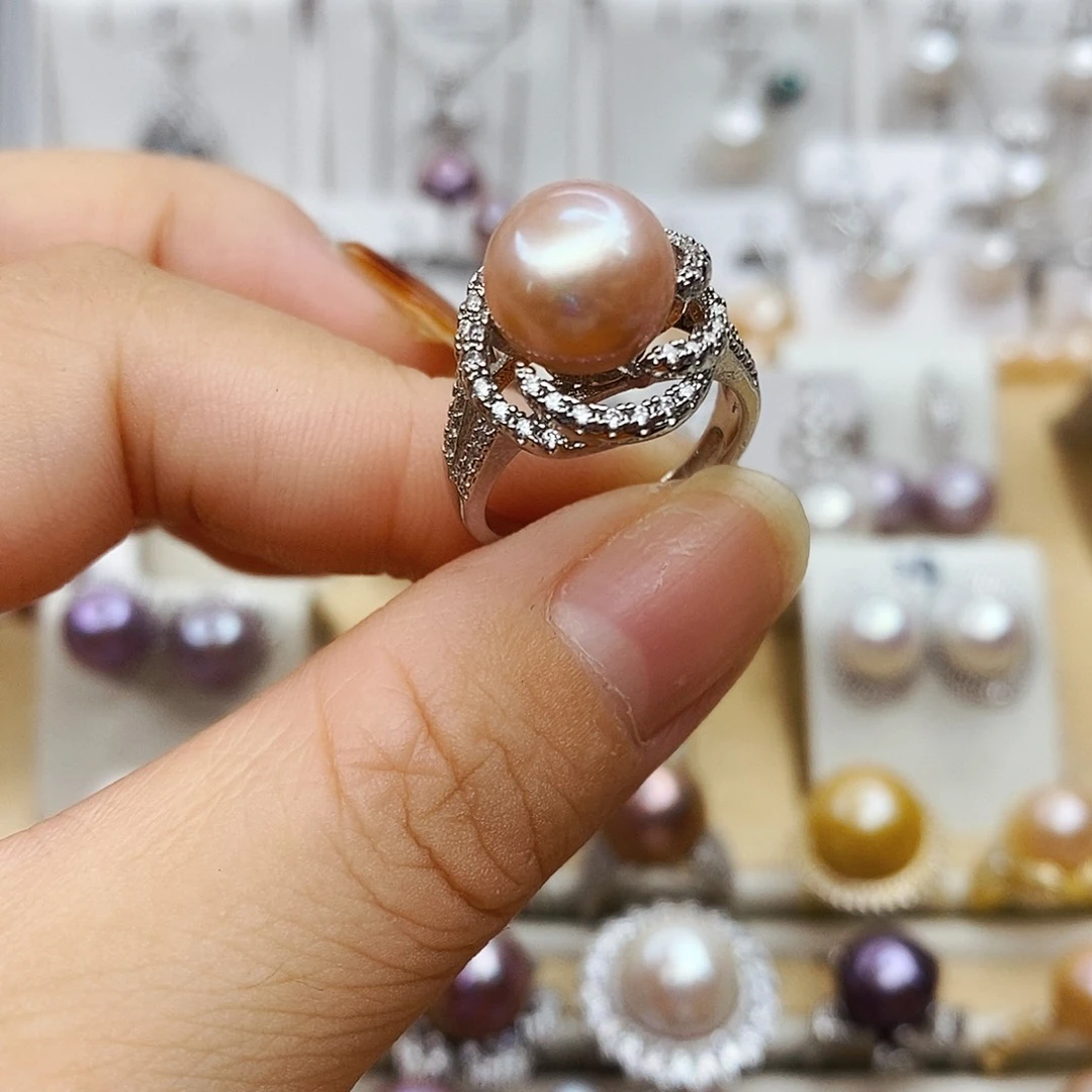 戒指未镶嵌淡水珍珠