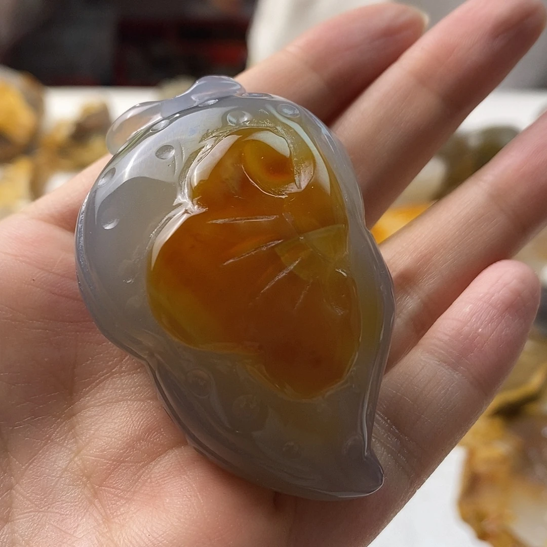 玛瑙/玉髓未镶嵌颈饰