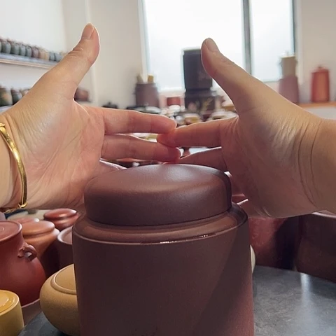 【闪购商品】紫砂茶叶罐