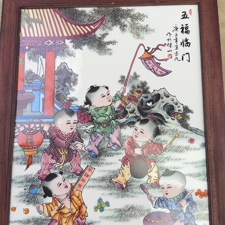 摆件瓷板画瓷板画