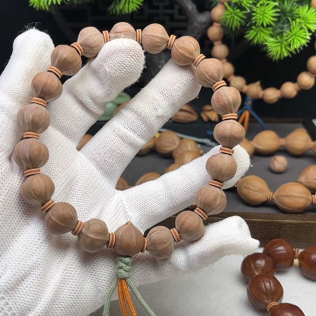 手串/手链橄榄核我****大1.3三花铁核