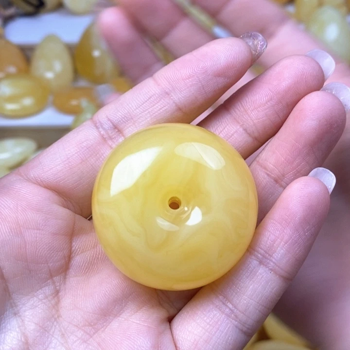 人***名未镶嵌琥珀手链天然无优化琥珀蜜蜡