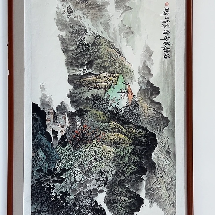 国画李文峰的画作