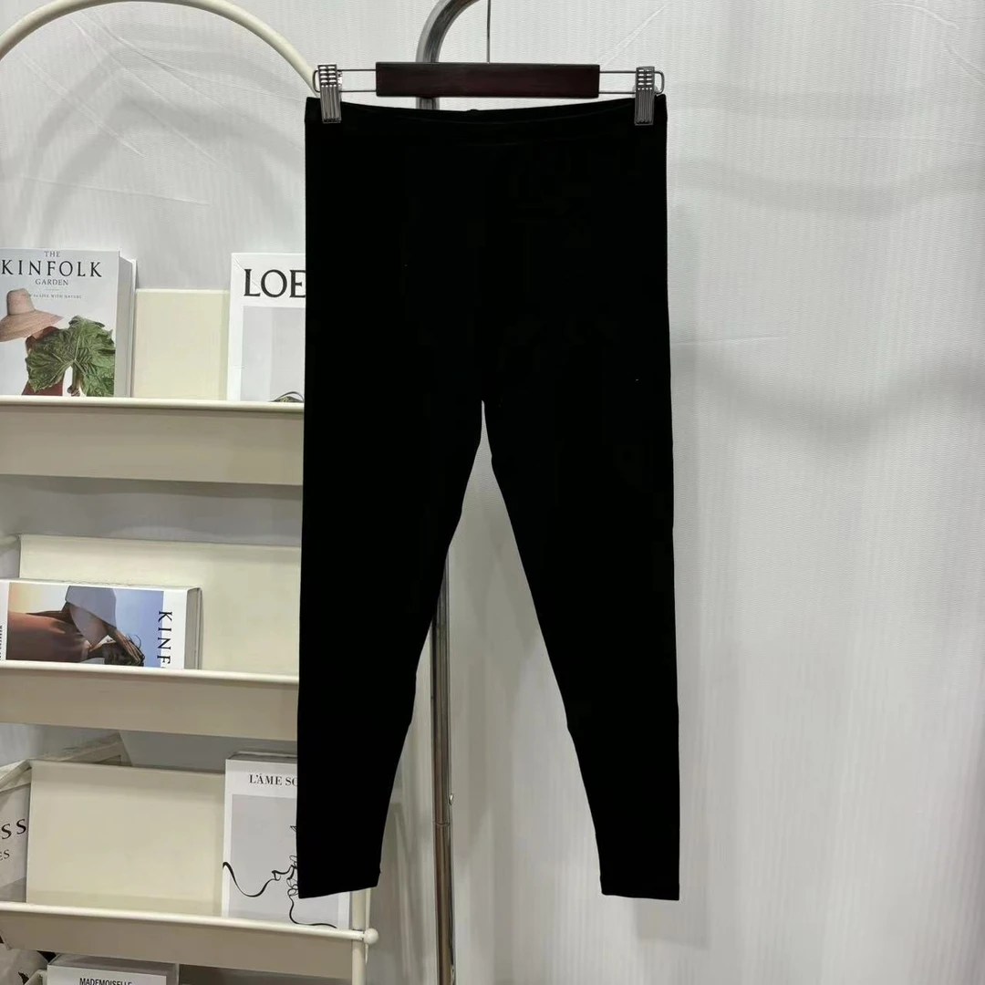 3962女士秋冬舒适保暖提花秋裤EB-25022