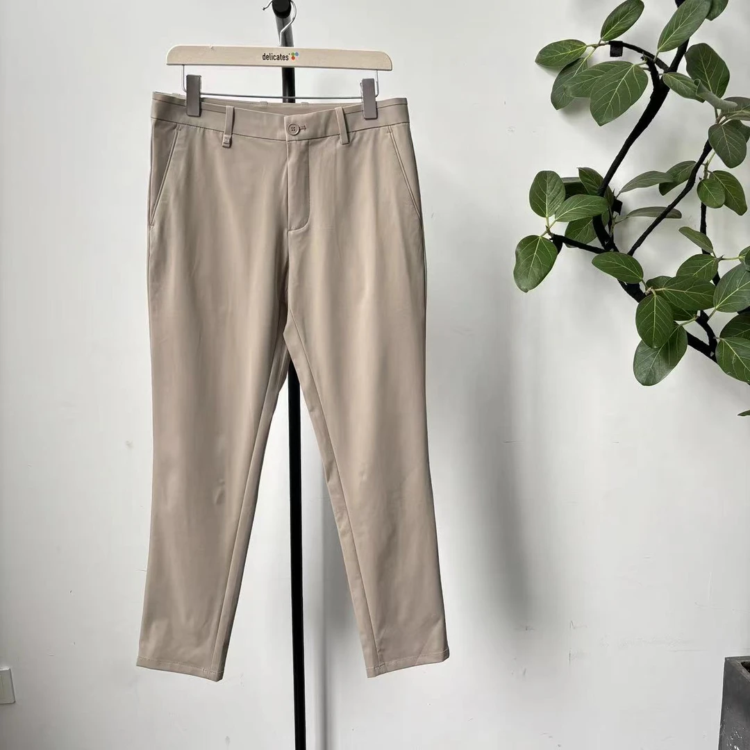 J-4 夏季新款男士小直筒休闲西裤 14406