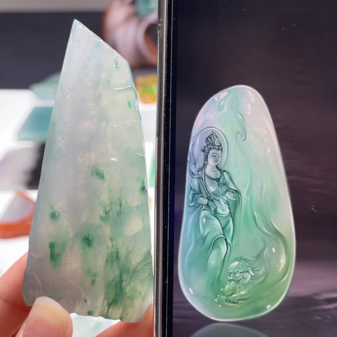 定制翡翠未镶嵌包工