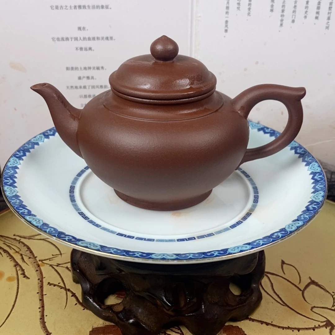 紫砂茶壶五号井底槽清老母亲制作容量150