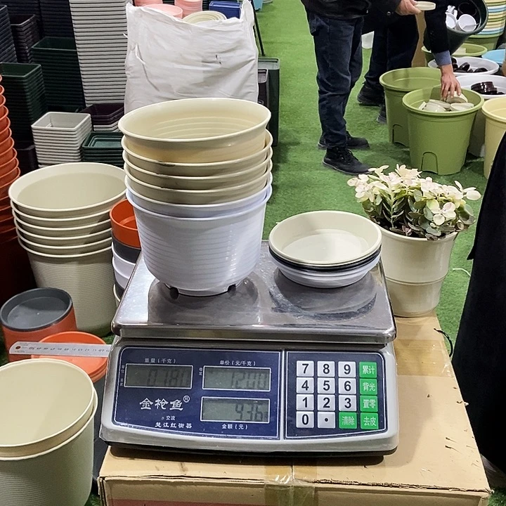 矮陶口18高12.5米色6个带拖