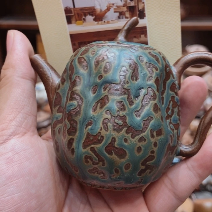 柴烧老岩泥高端茶器