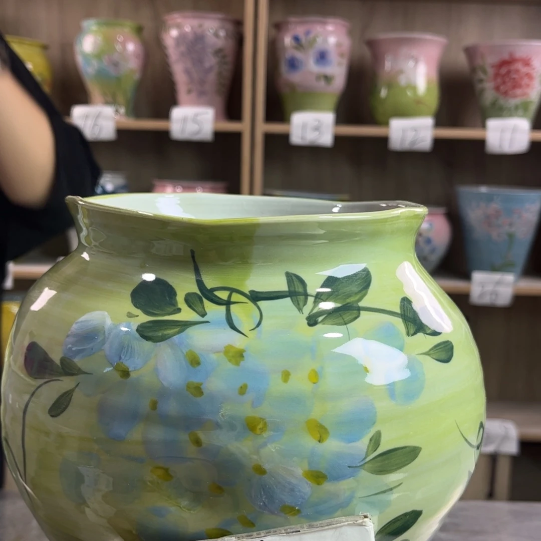 景德镇陶瓷花盆花盆