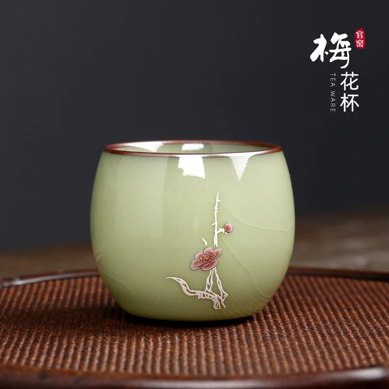 茶盏主人杯单杯单个功夫喝茶男士高档茶碗高端女士茶杯个人专用