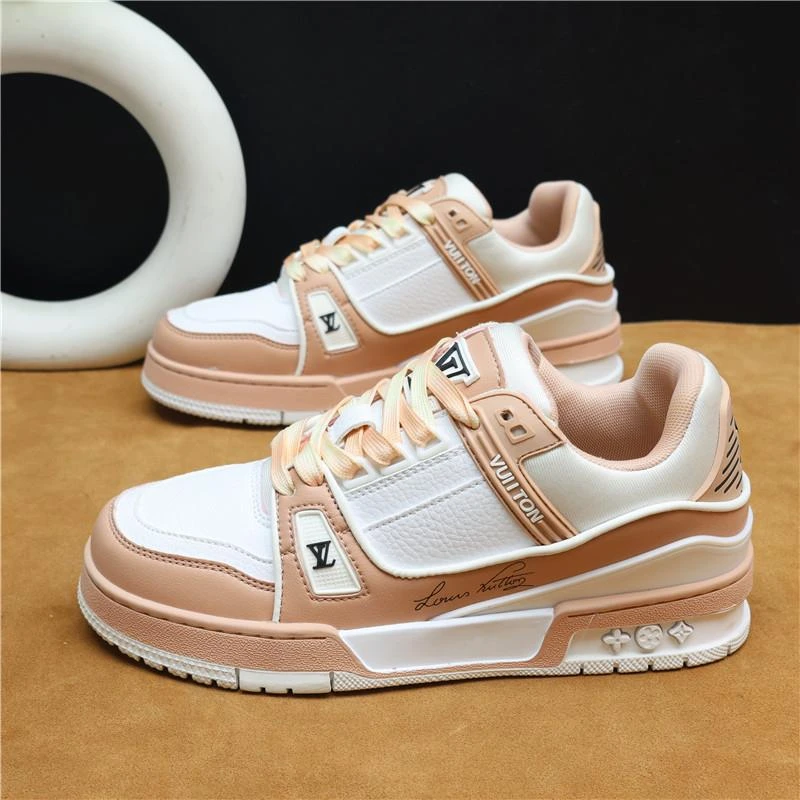 情侣鞋2025新款男女款小众经典黑白熊猫面包鞋透气厚底板鞋