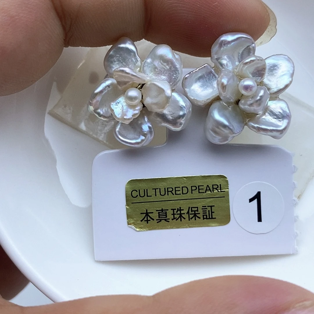 合金淡水珍珠吊坠快***何