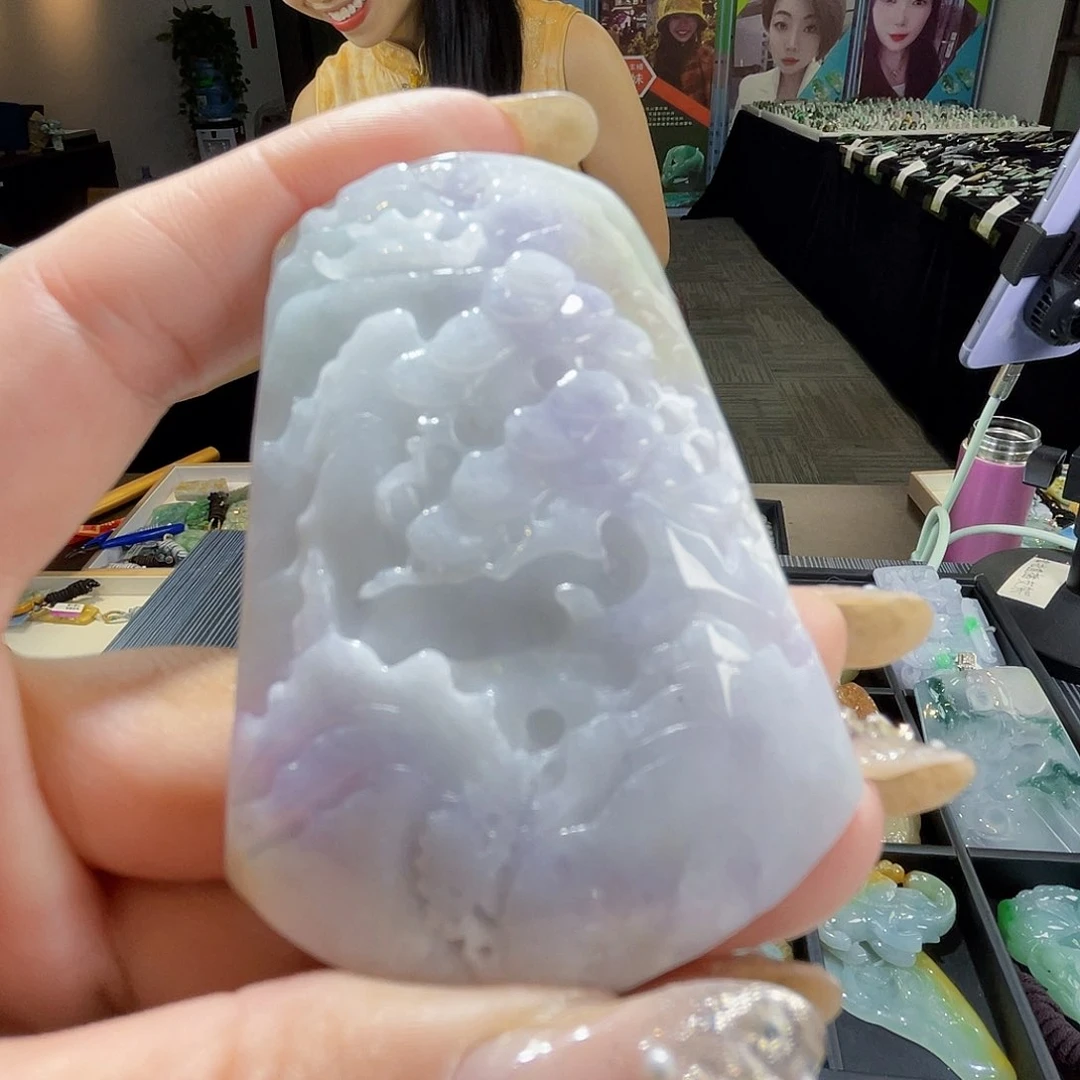 颈饰未镶嵌翡翠一