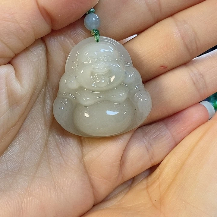 和田玉未镶嵌吊坠(不含链)