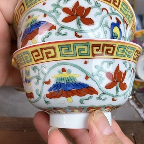 景德镇陶瓷藏式茶碗