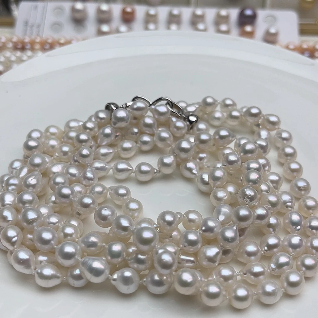 淡水珍珠毛衣链未镶嵌160厘米