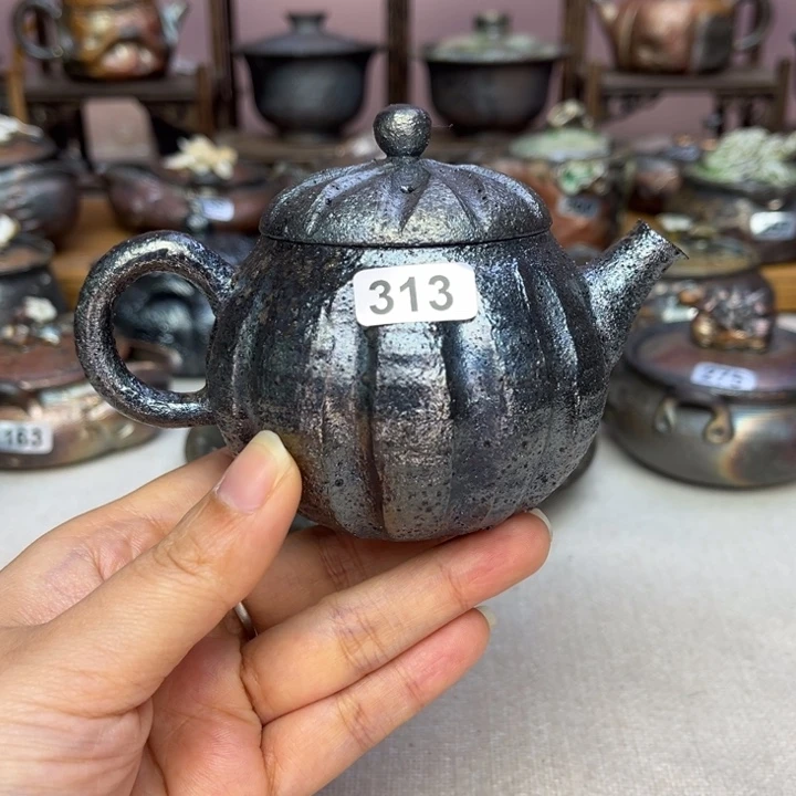 壶裸柴烧陶瓷茶具